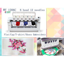 Wonyo 6 Head Multi-Function Industrial Commercial Use Embroidery Machine